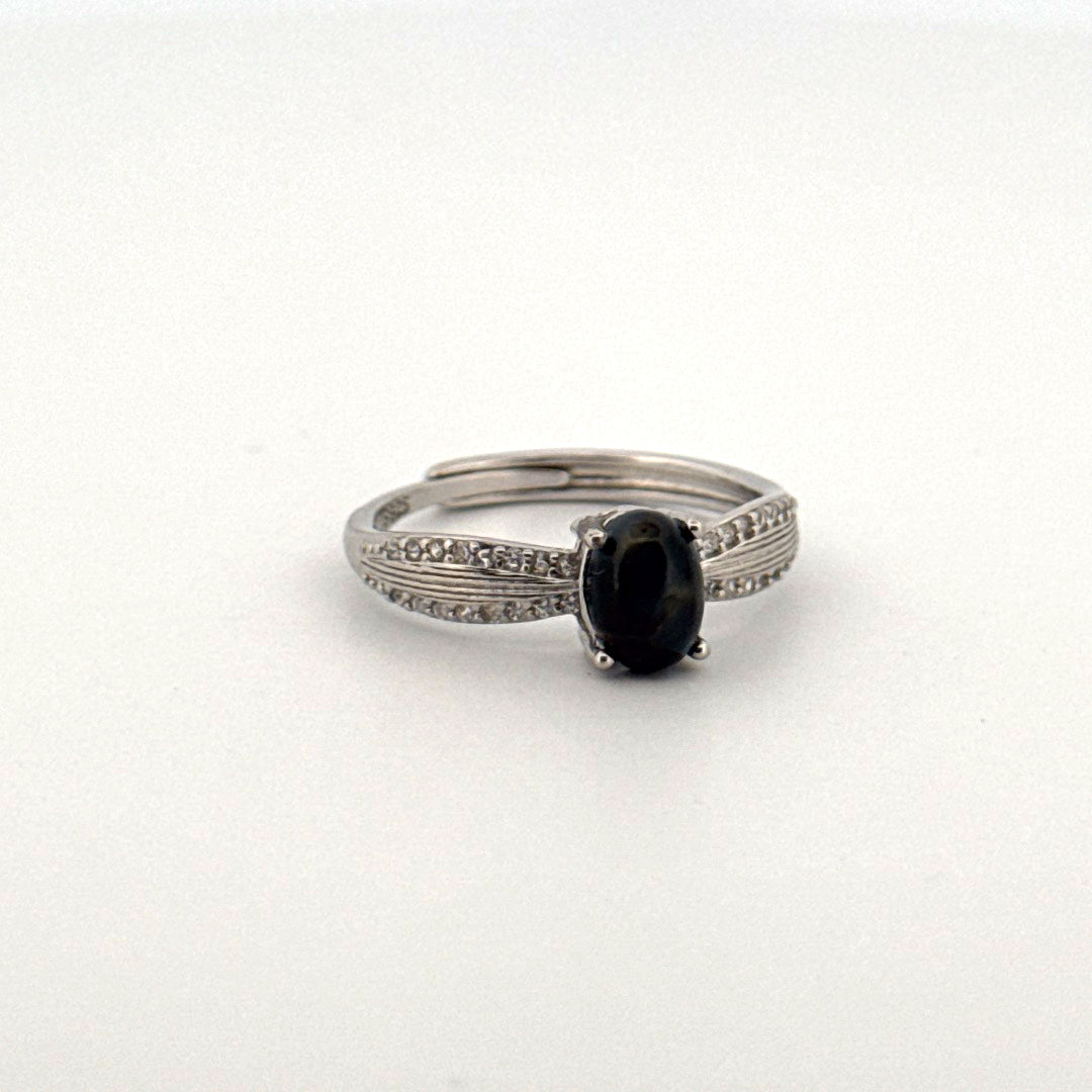 Pietersite S925 Adjustable Ring