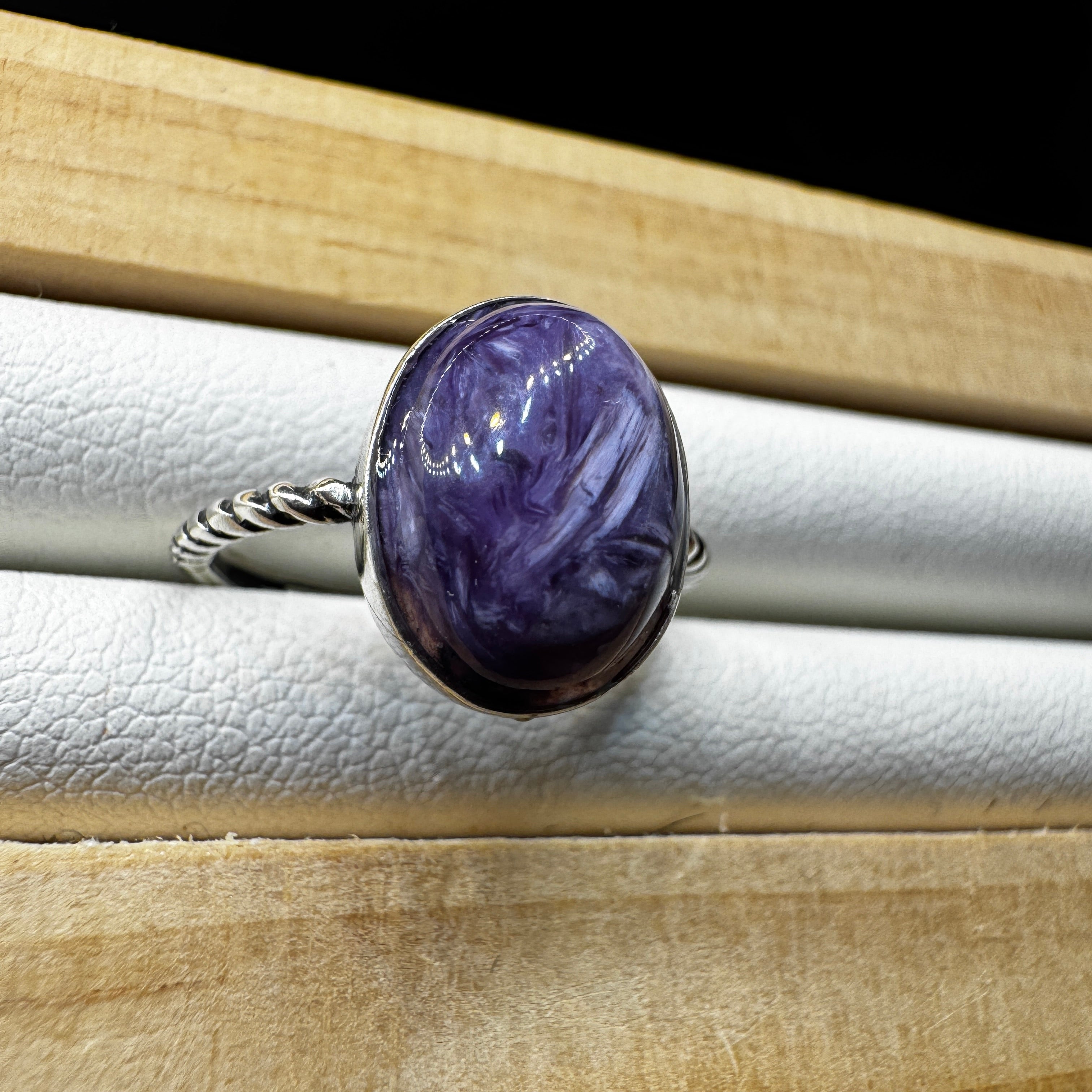 Chaorite S925 Adjustable Ring