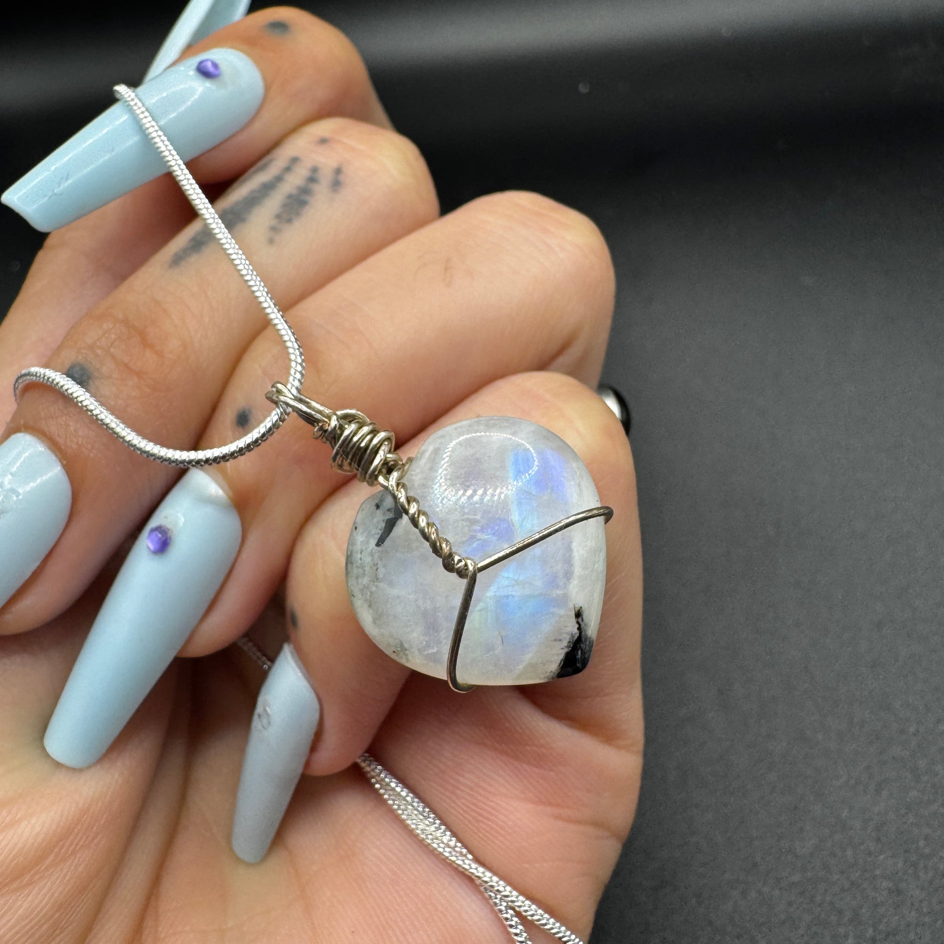 Handmade Moonstone Necklace