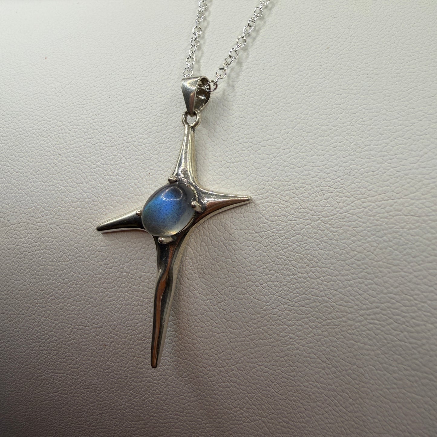 Labradorite Star S925 Necklace