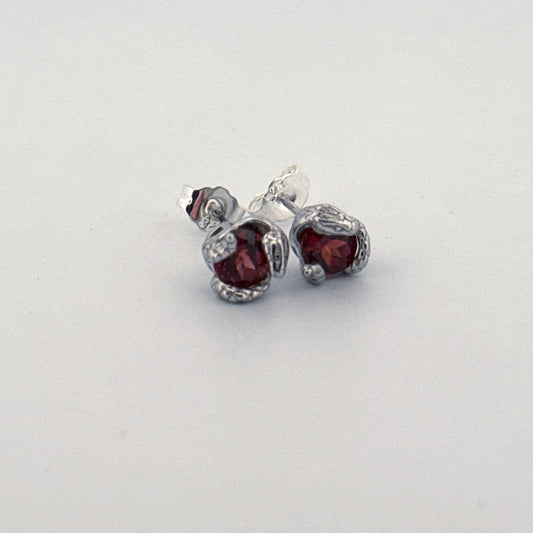 Garnet S925 Earrings