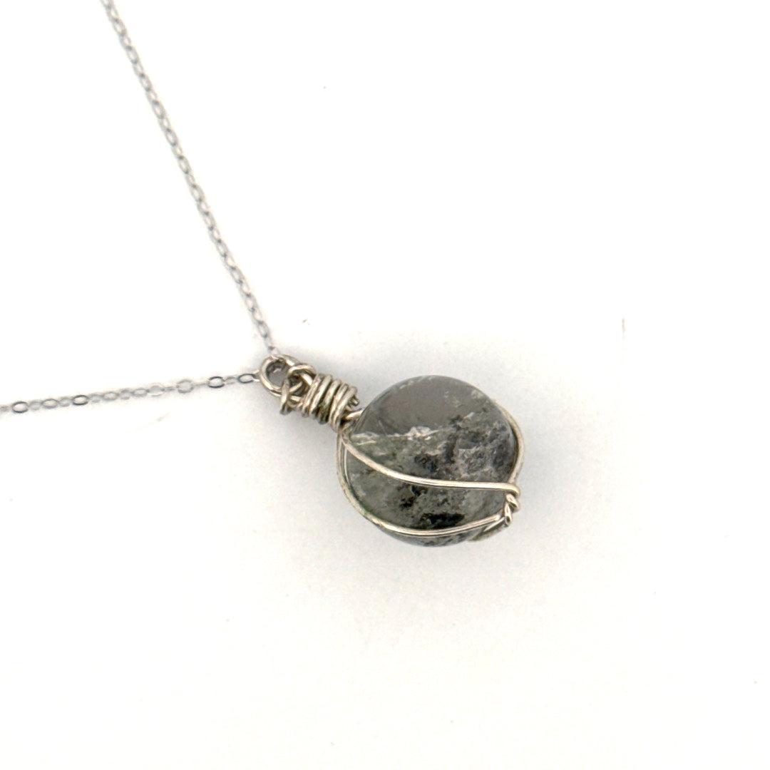 Garden Quartz Handmade Necklace on S925 Chain