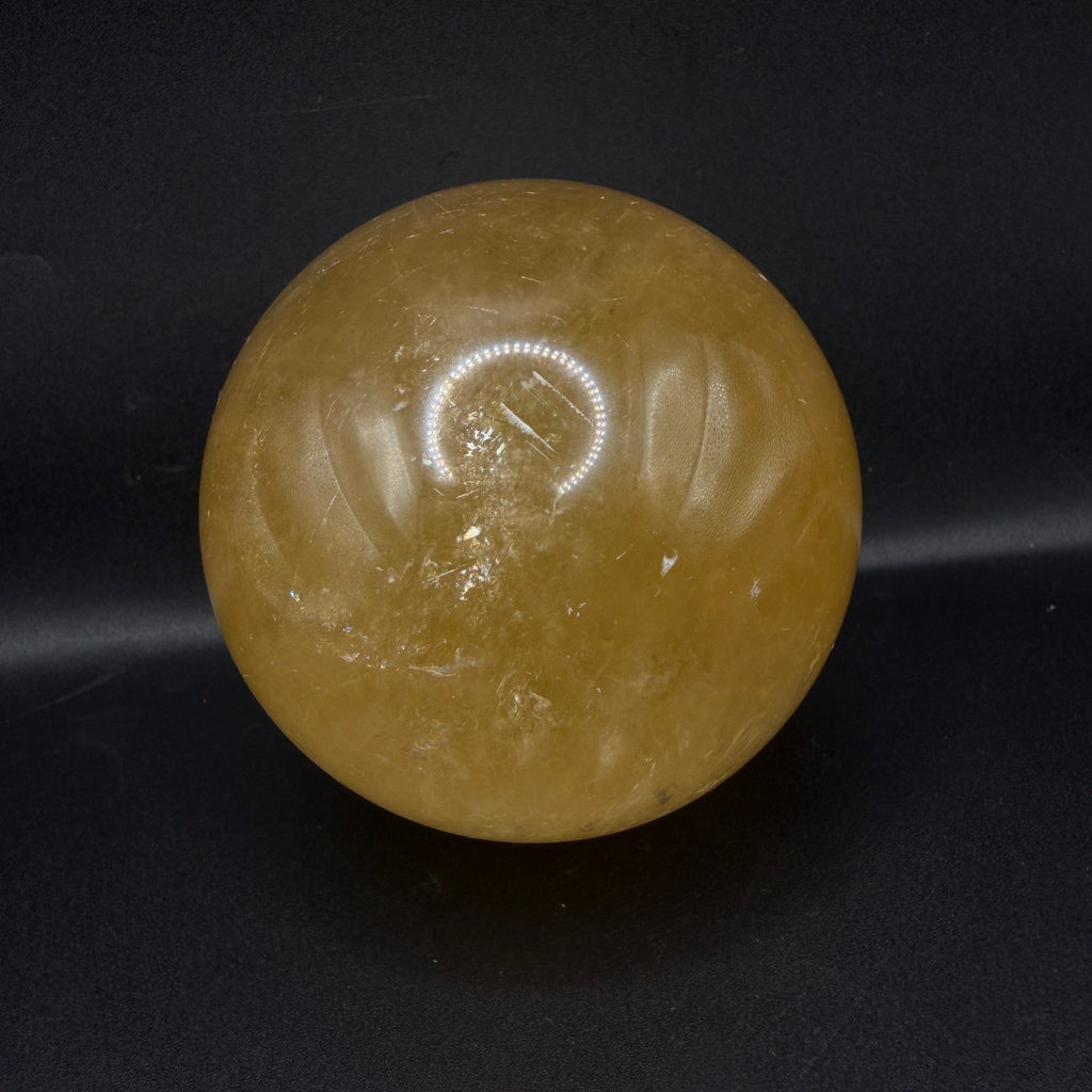 Honey Calcite Sphere