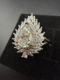Moissanite S925 Certified Adjustable Ring