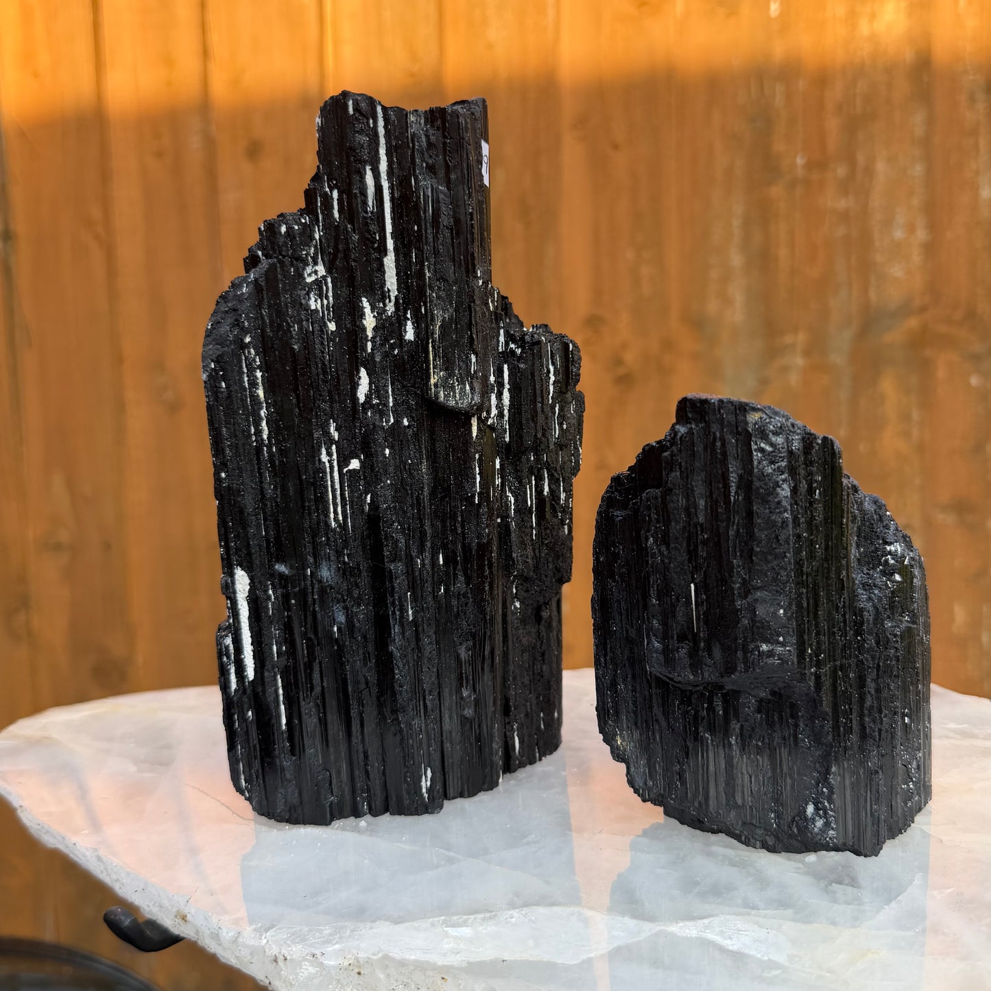 Black Tourmaline Raw Towers