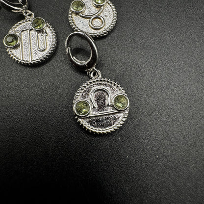 Certified Star Sign Moldavite S925 Necklace
