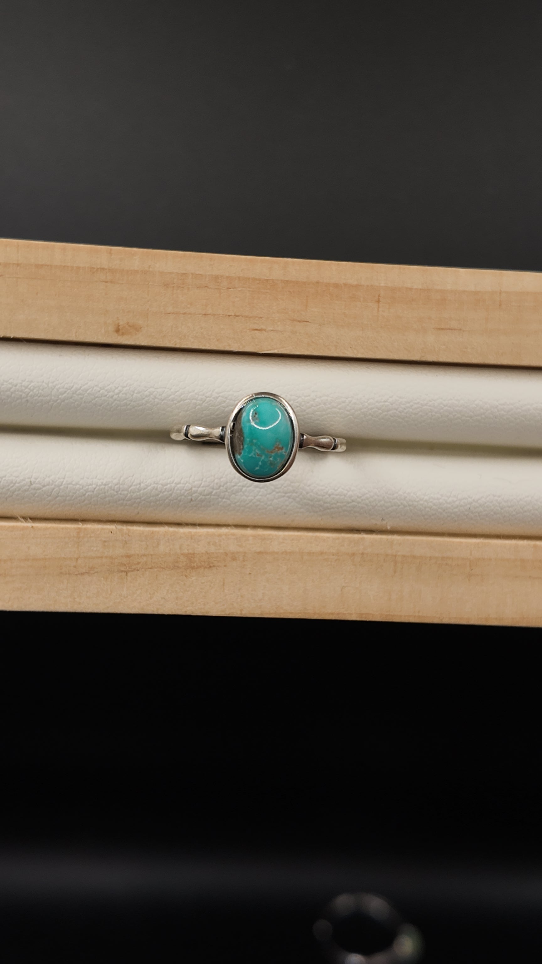 Turquoise S925 Adjustable Ring