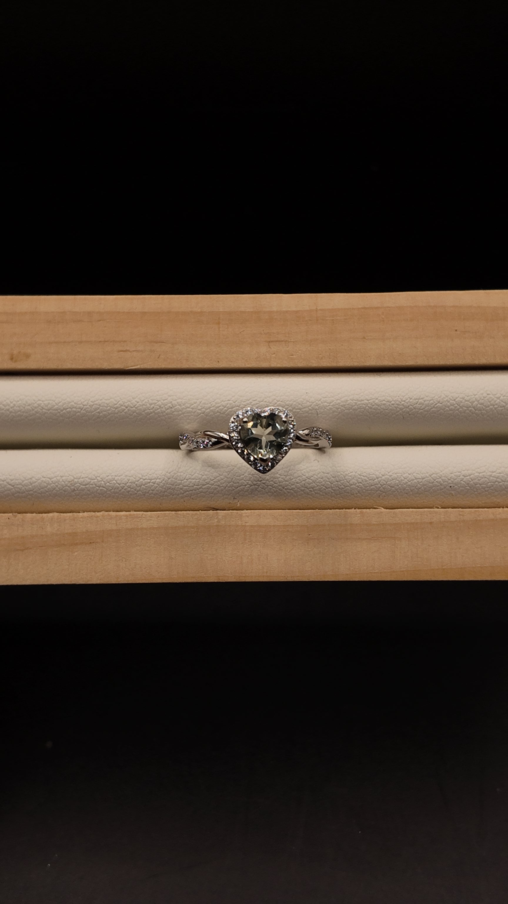 Green Quartz Ring