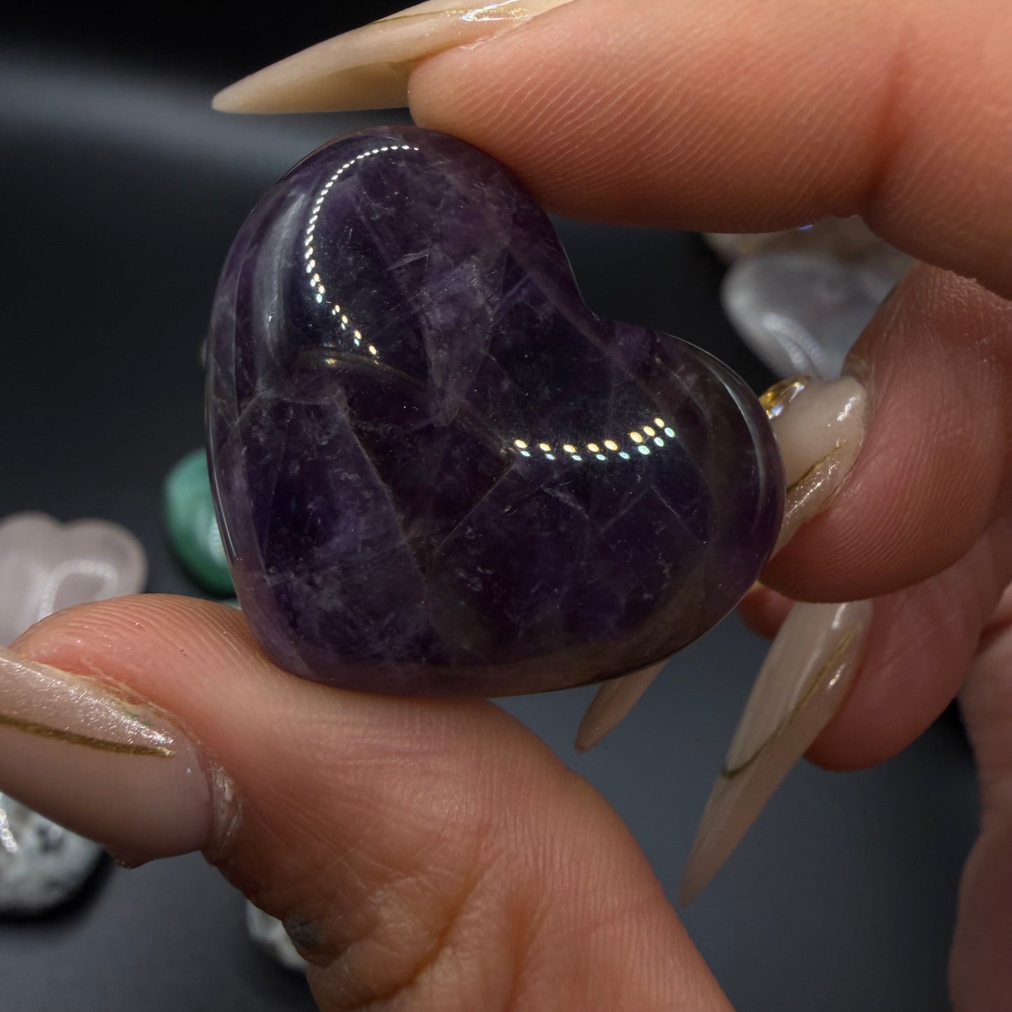 Small Crystal Hearts