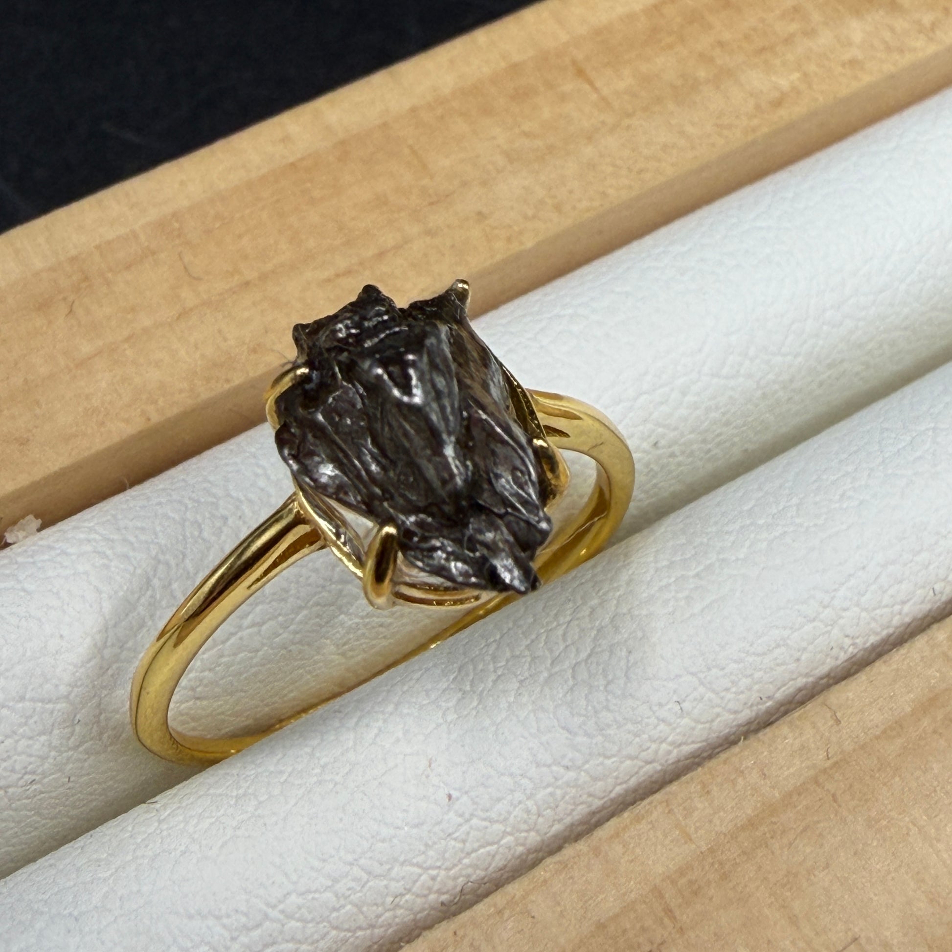 Argentina Iron Meteorite S925 Ring