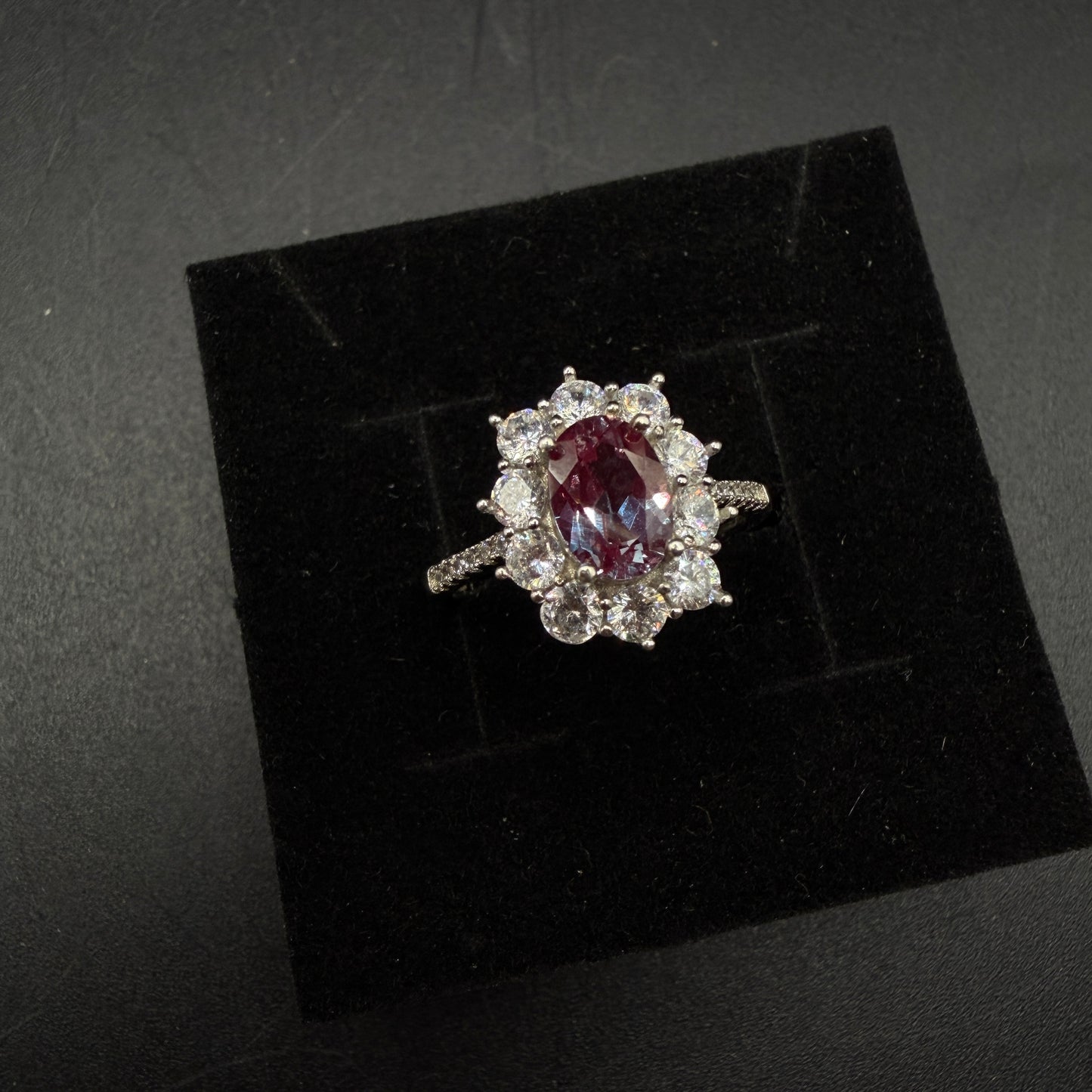 Alexandrite S925 Certified Adjustable Ring