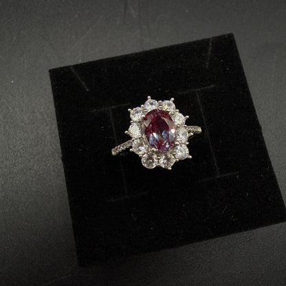 Alexandrite S925 Certified Adjustable Ring