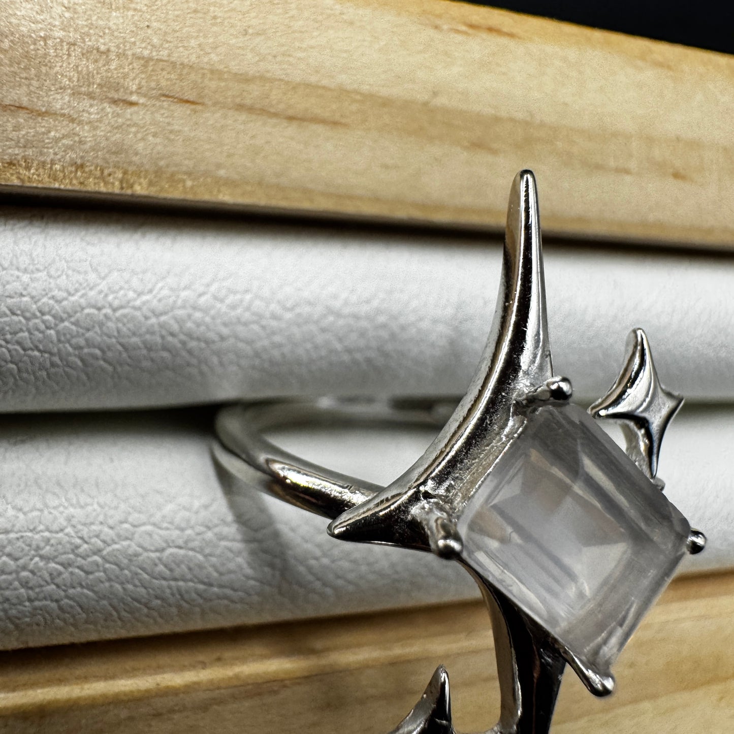 Rose Quartz Signature Star Ring