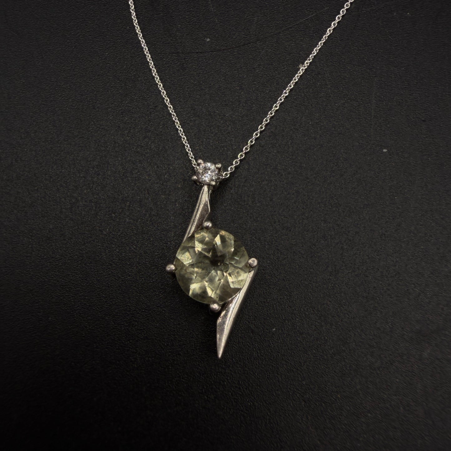 Libyan Desert Glass S925 Certified Necklace