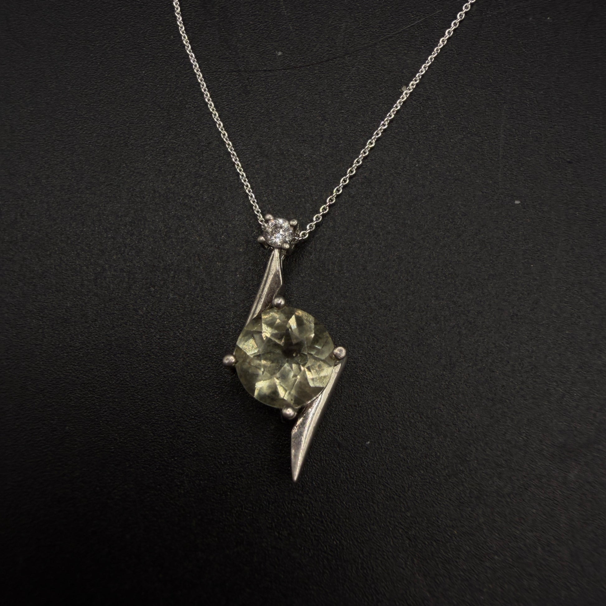 Libyan Desert Glass S925 Certified Necklace