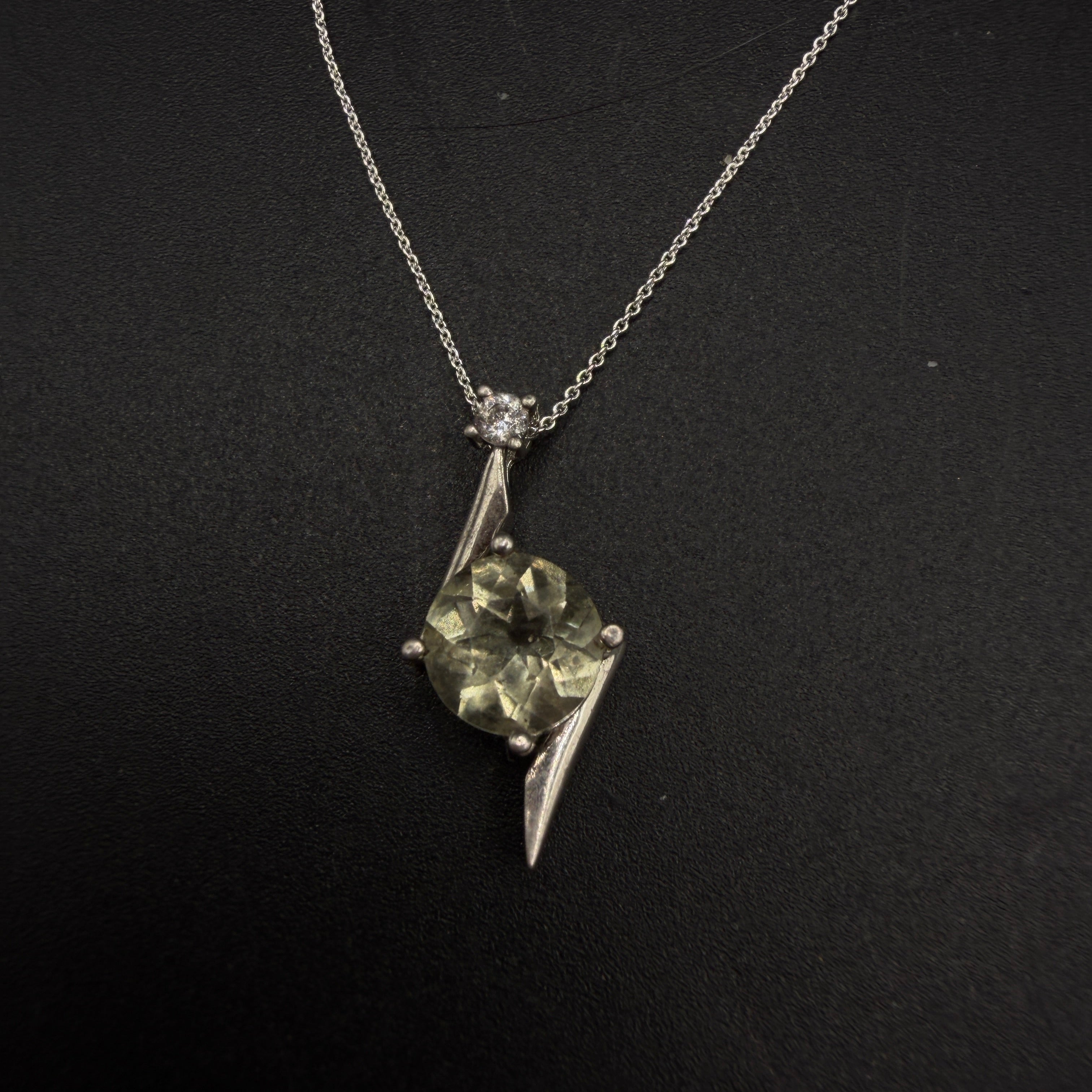 Libyan Desert Glass S925 Certified Necklace