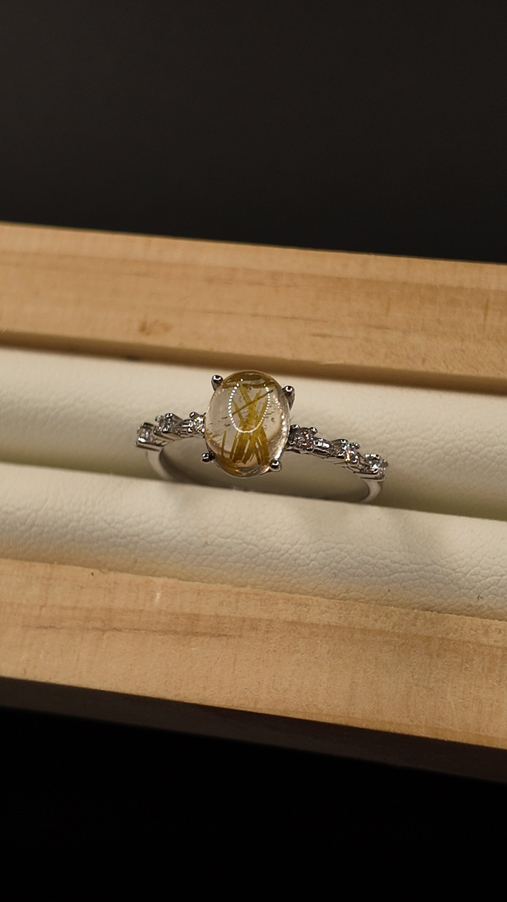 Golden Healer S925 Adjustable Ring