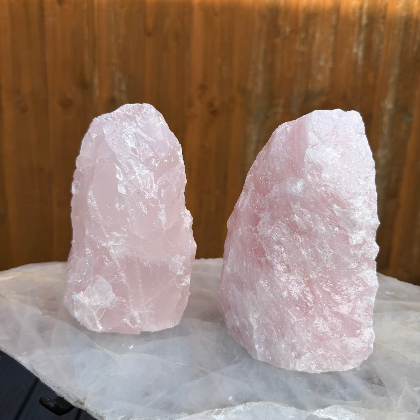 Rose Quartz Raw Towers
