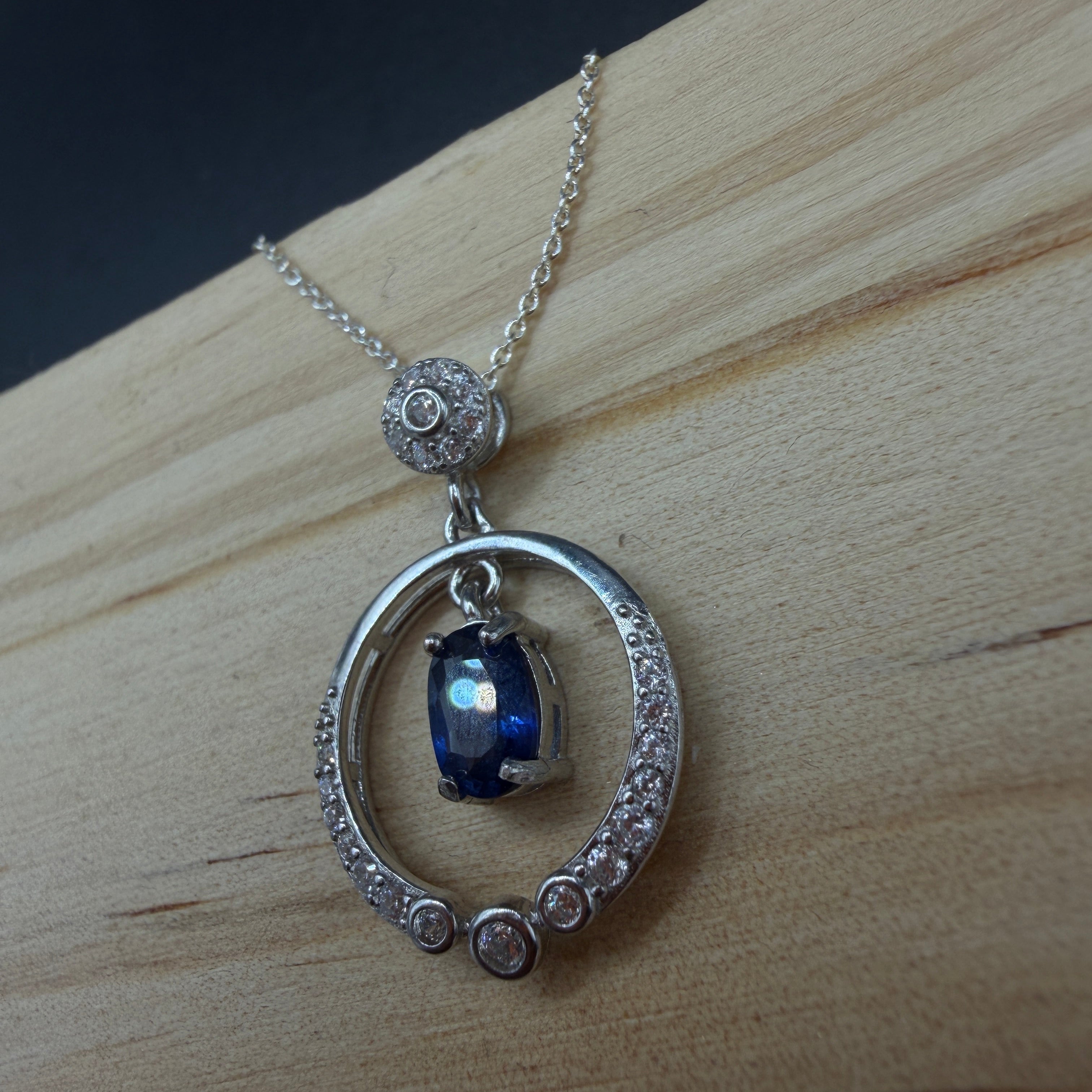 Sapphire S925 Necklace