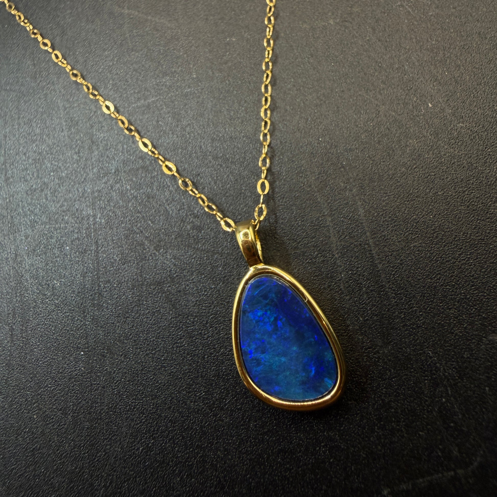 Australian Boulder Opal S925 Necklace