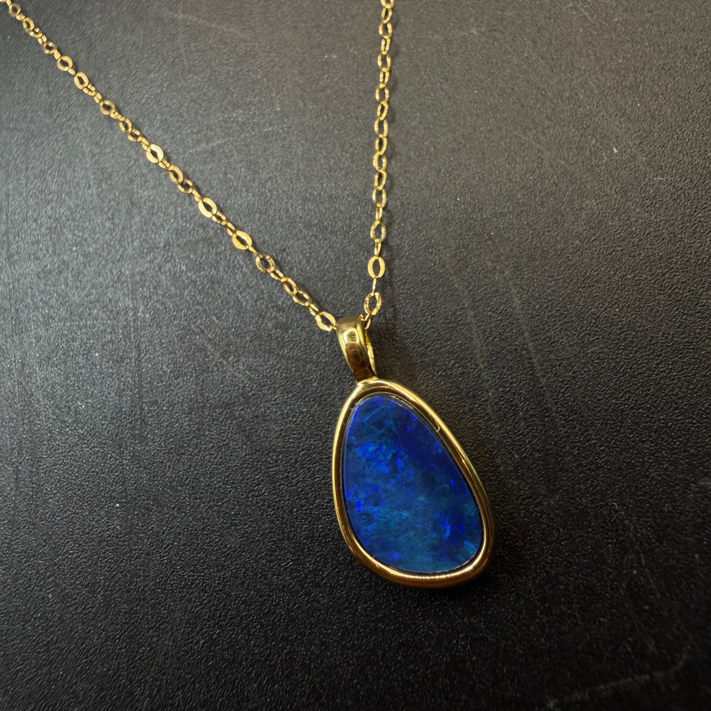 Australian Boulder Opal S925 Necklace