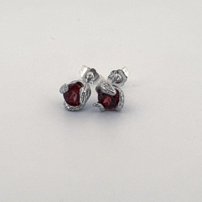 Garnet S925 Earrings