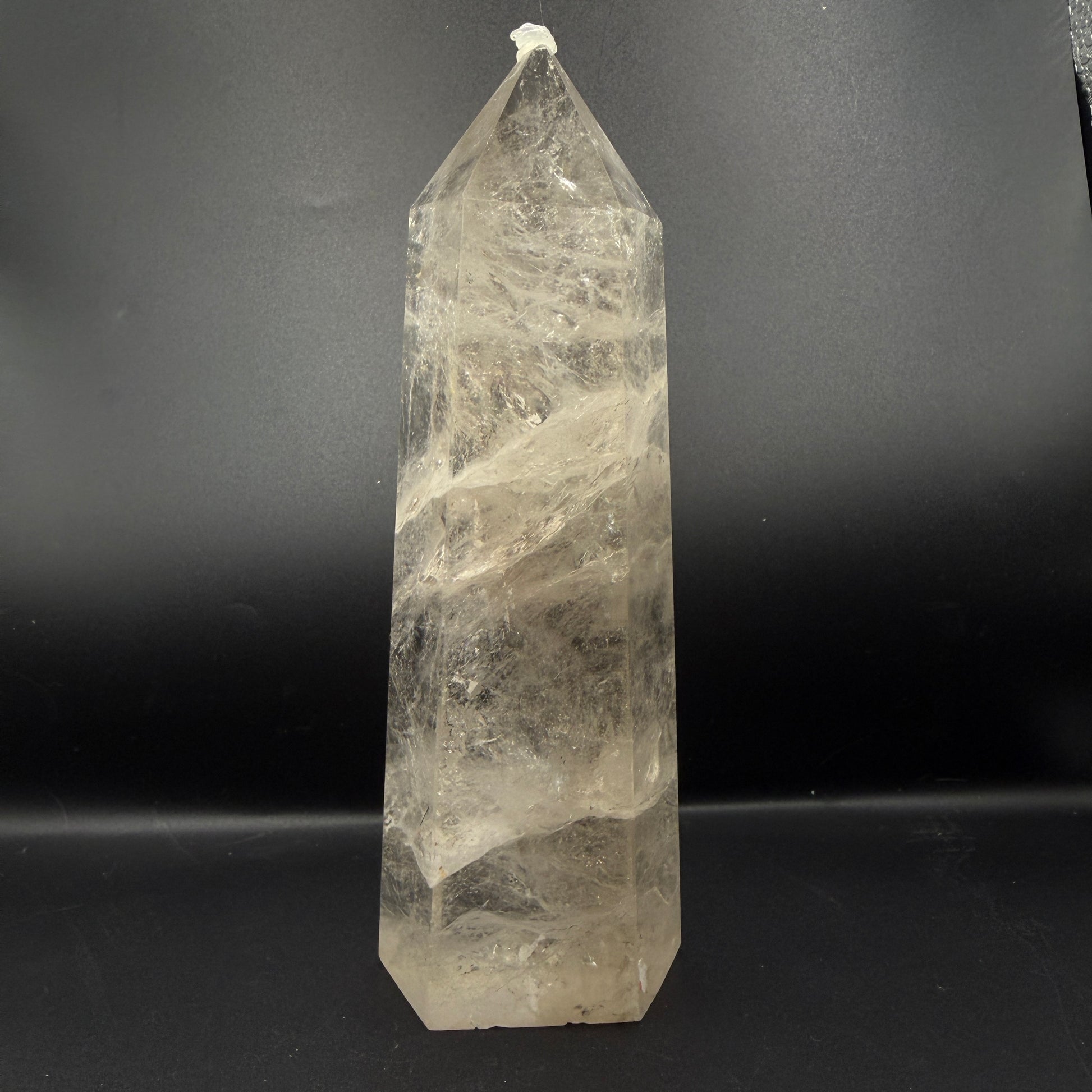 Large Clear Quartz Tower
