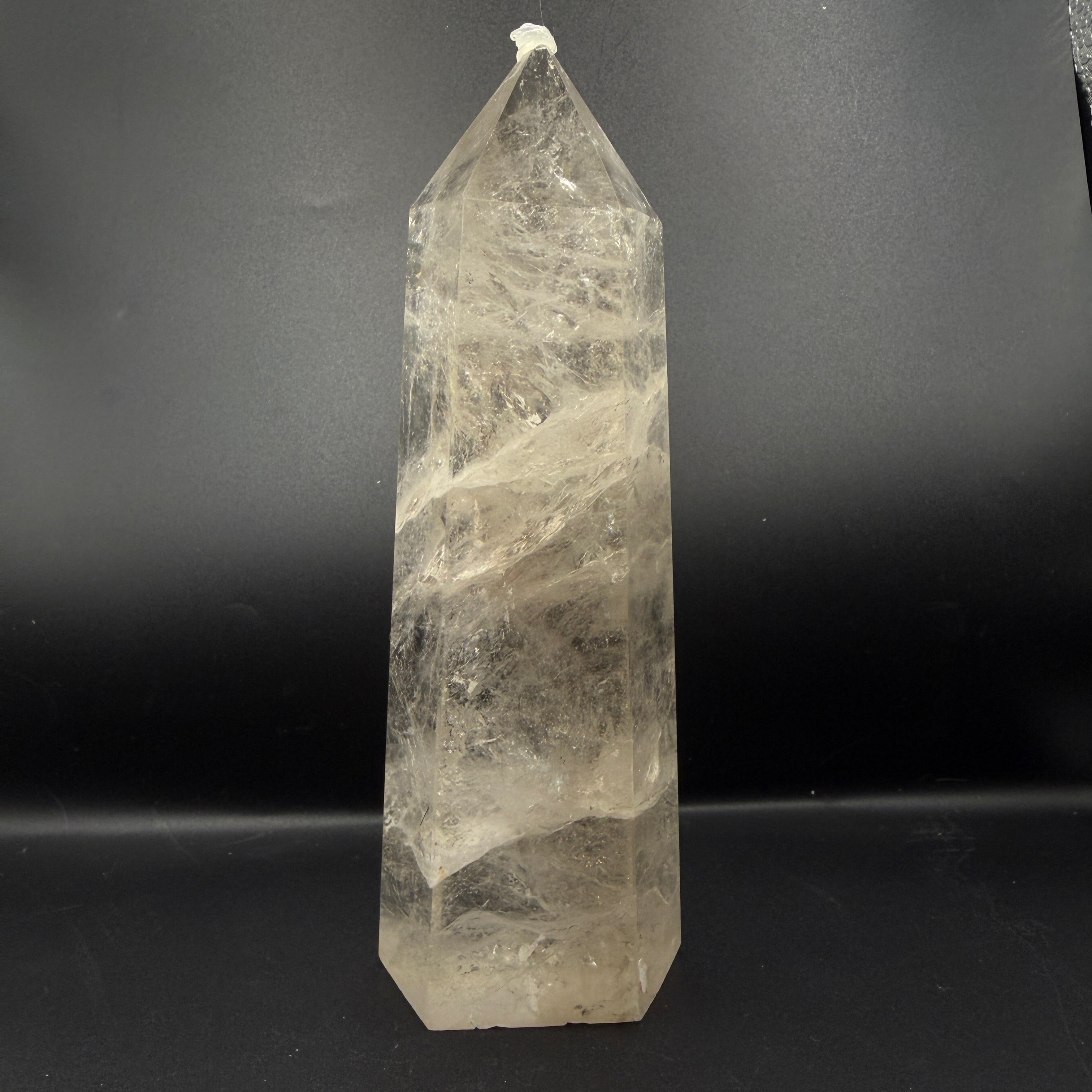 Large Clear Quartz Tower
