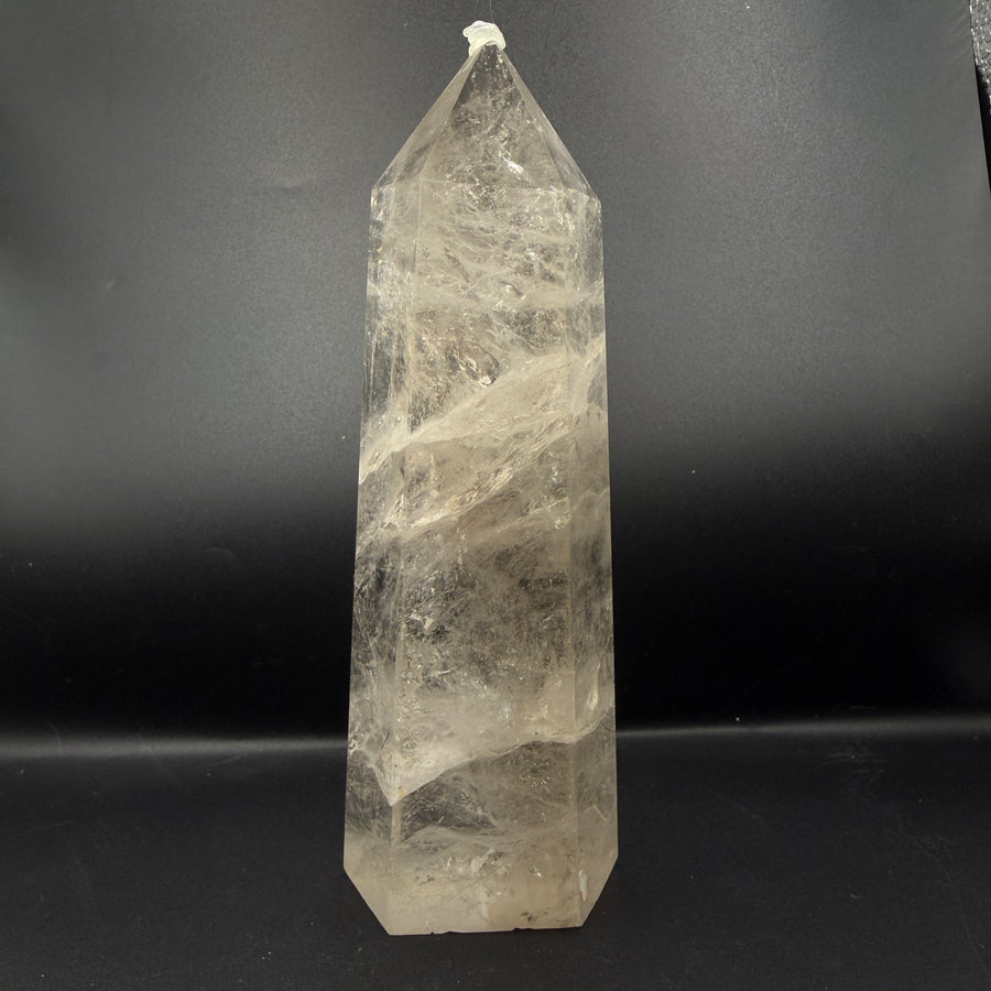 Large Clear Quartz Tower