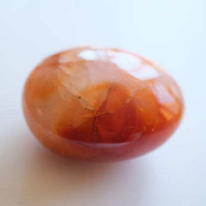 Carnelian Palm Stone
