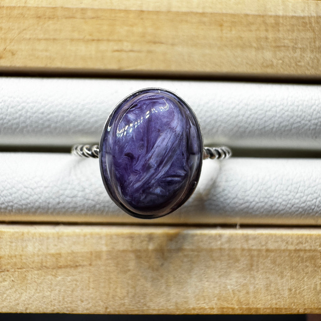 Chaorite S925 Adjustable Ring
