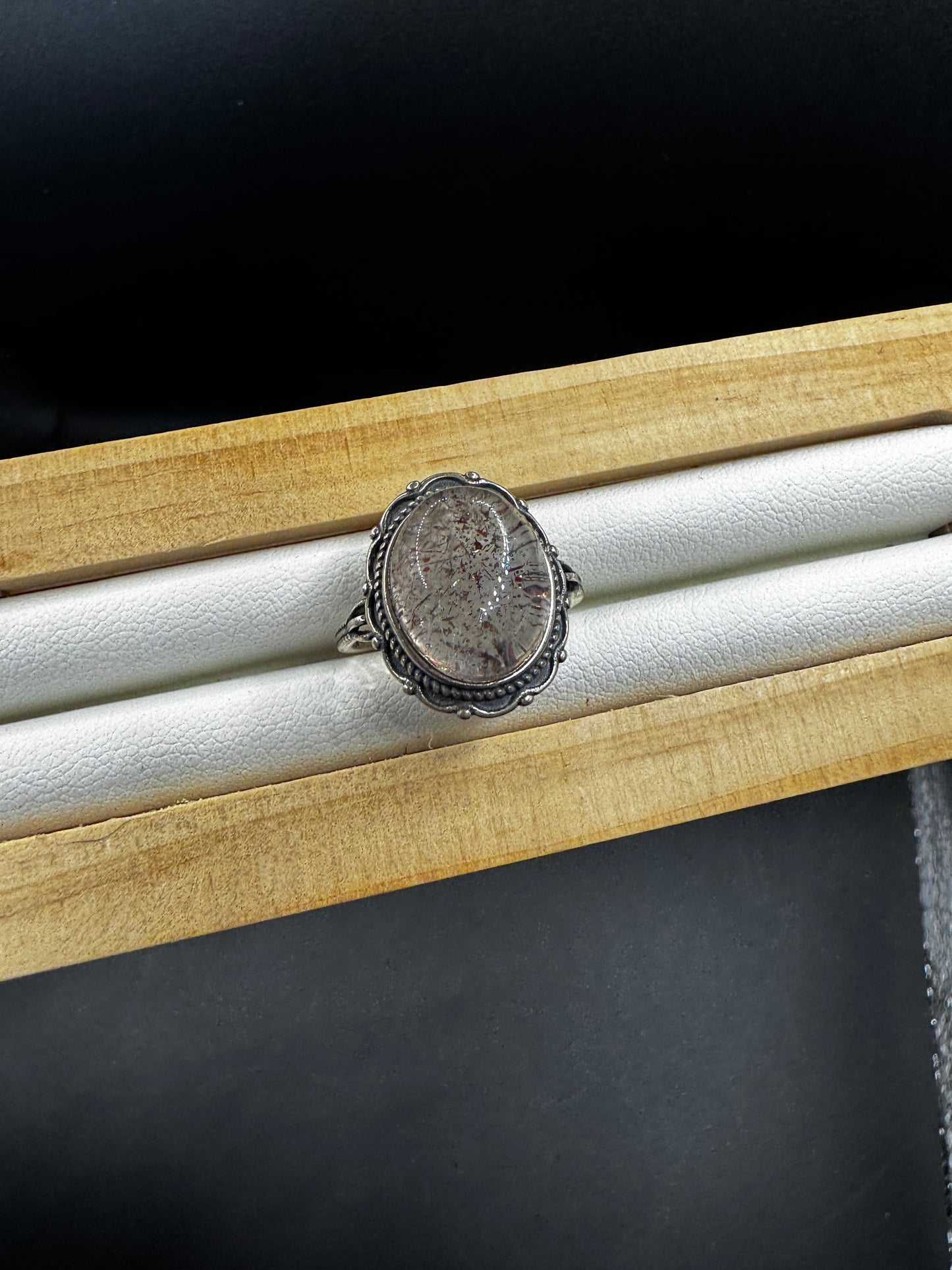 Super Seven S925 Adjustable Ring