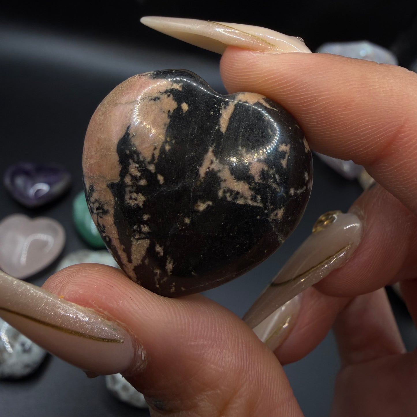 Small Crystal Hearts