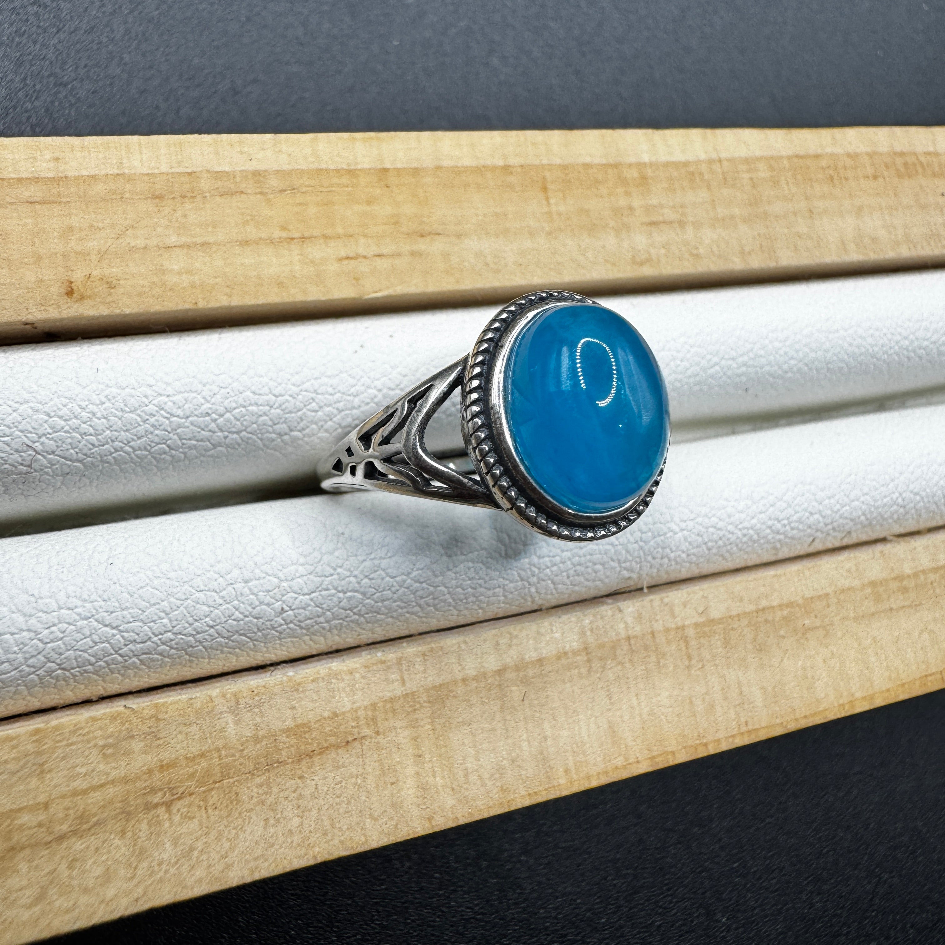 Apatite S925 Adjustable Ring