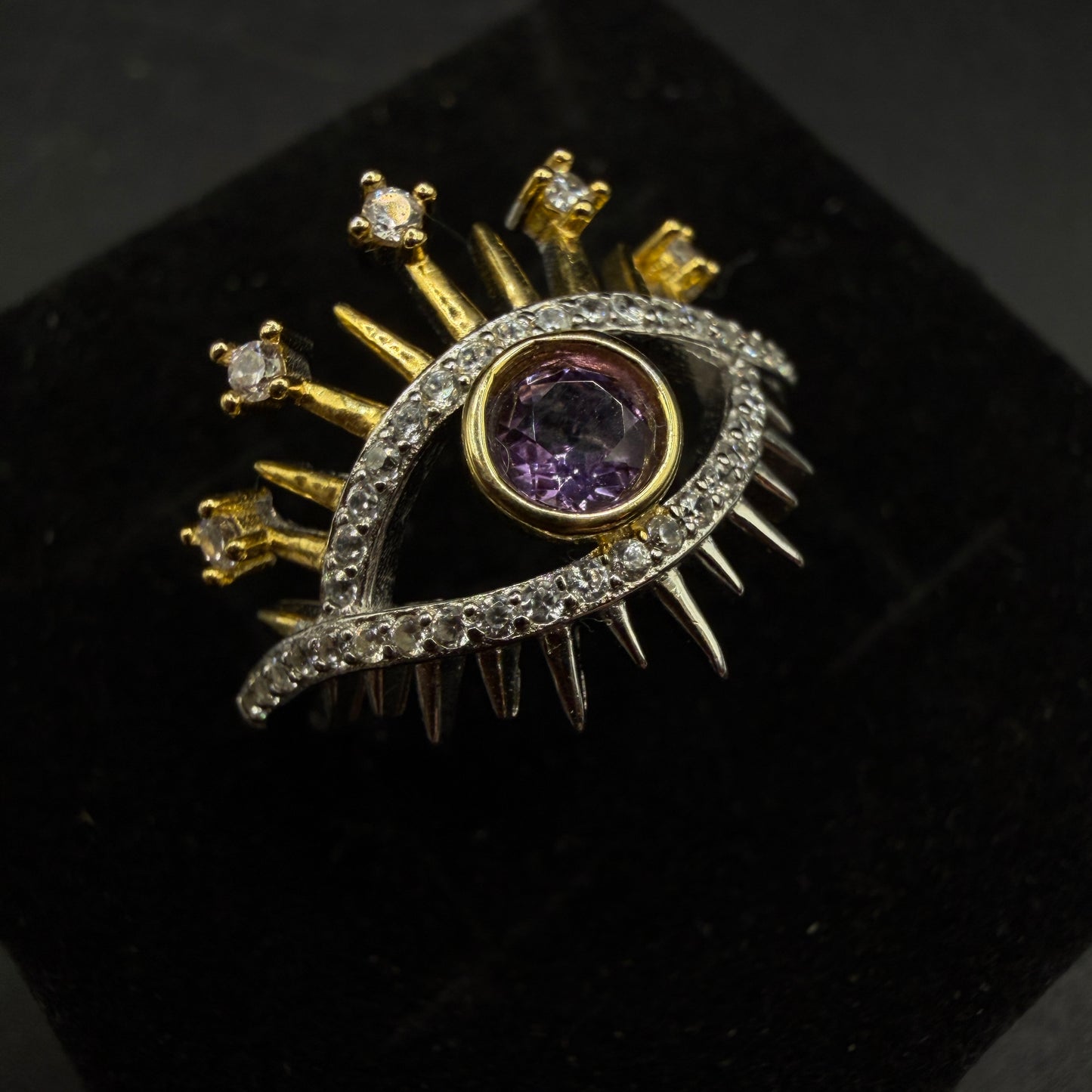 Amethyst Eye S925 Certified Ring
