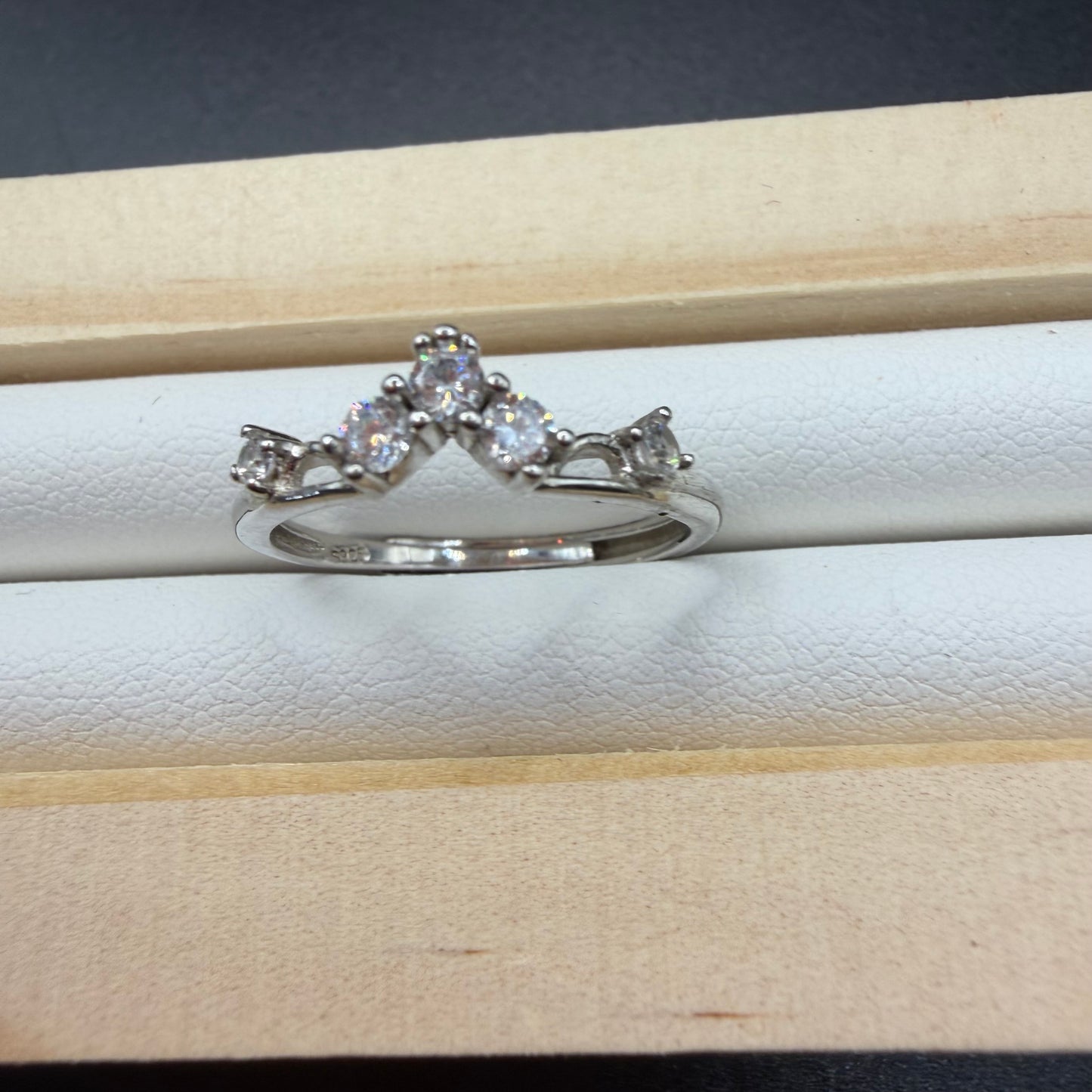 Moissanite Band S925 Ring