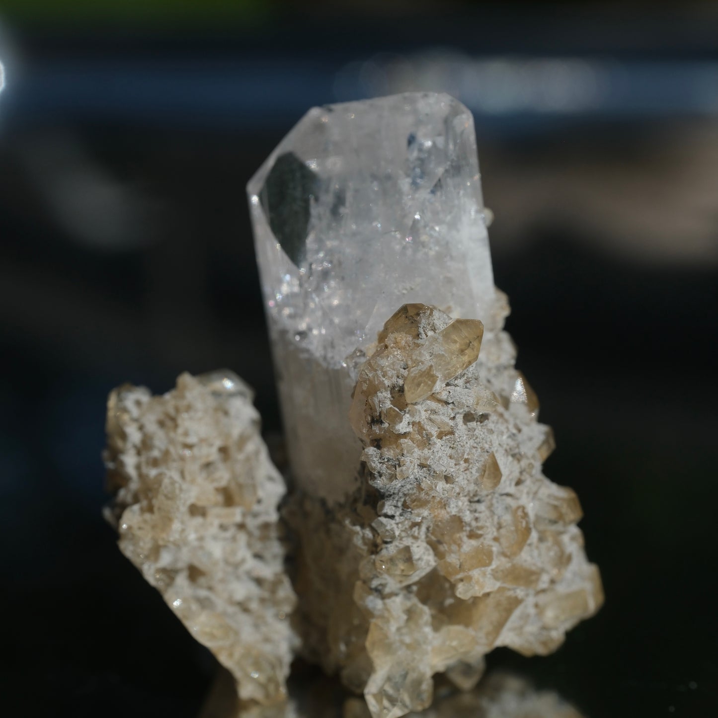 +AA Grade Danburite with Citrine *RARE*