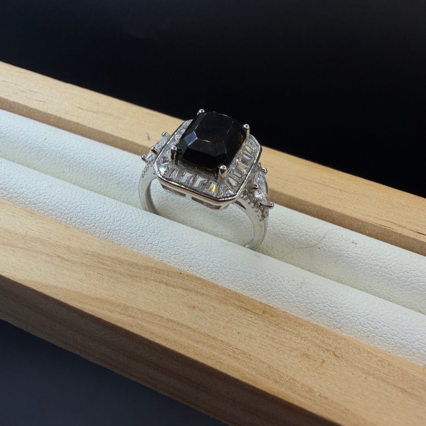 Cintamani Stone Saffordite S925 Certified Ring