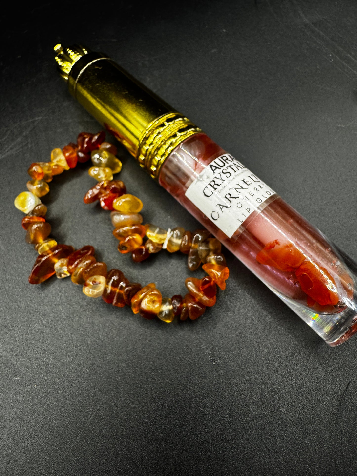 Carnelian Lip and Bracelet Bundle