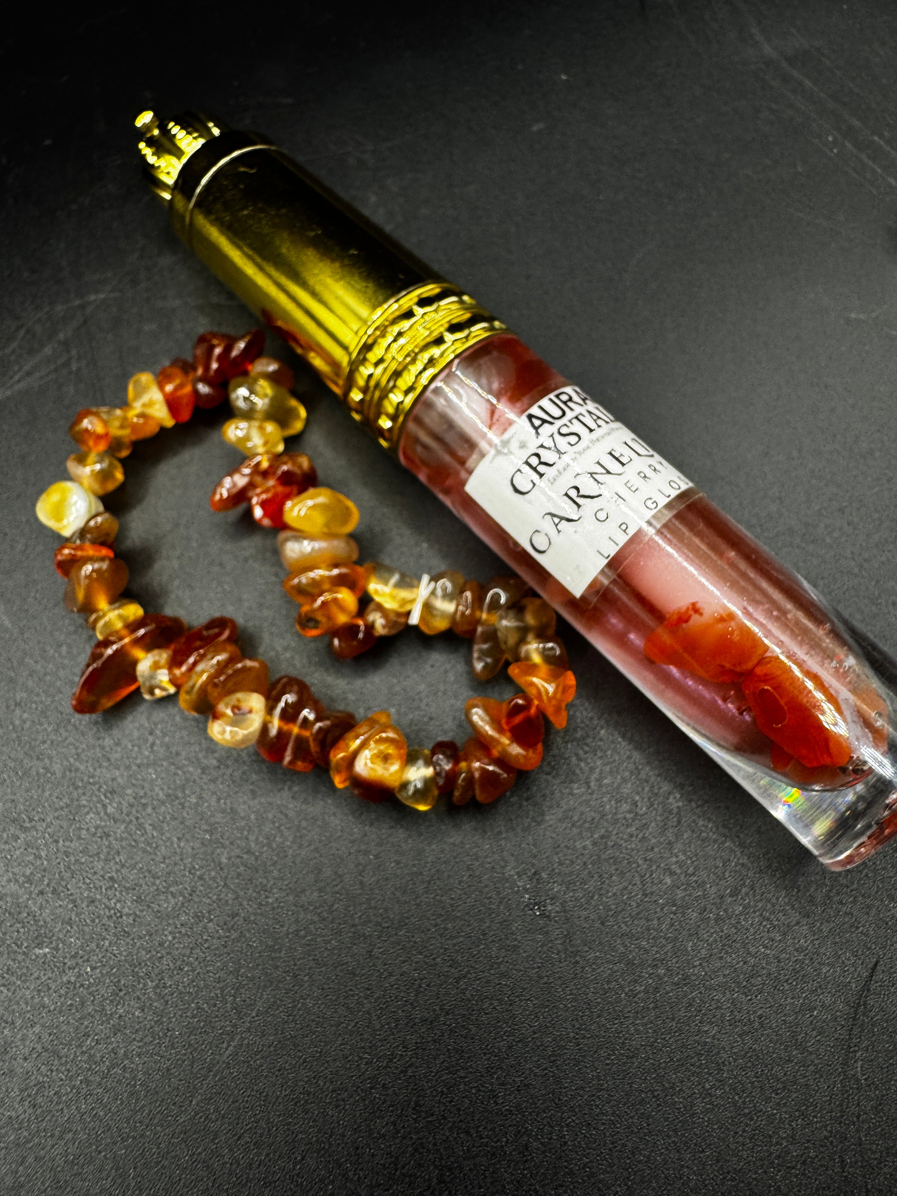 Carnelian Lip and Bracelet Bundle