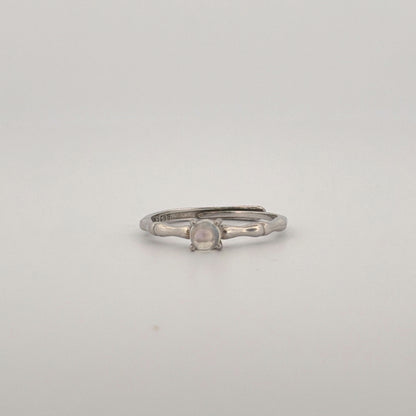 Moonstone S925 Adjustable Ring