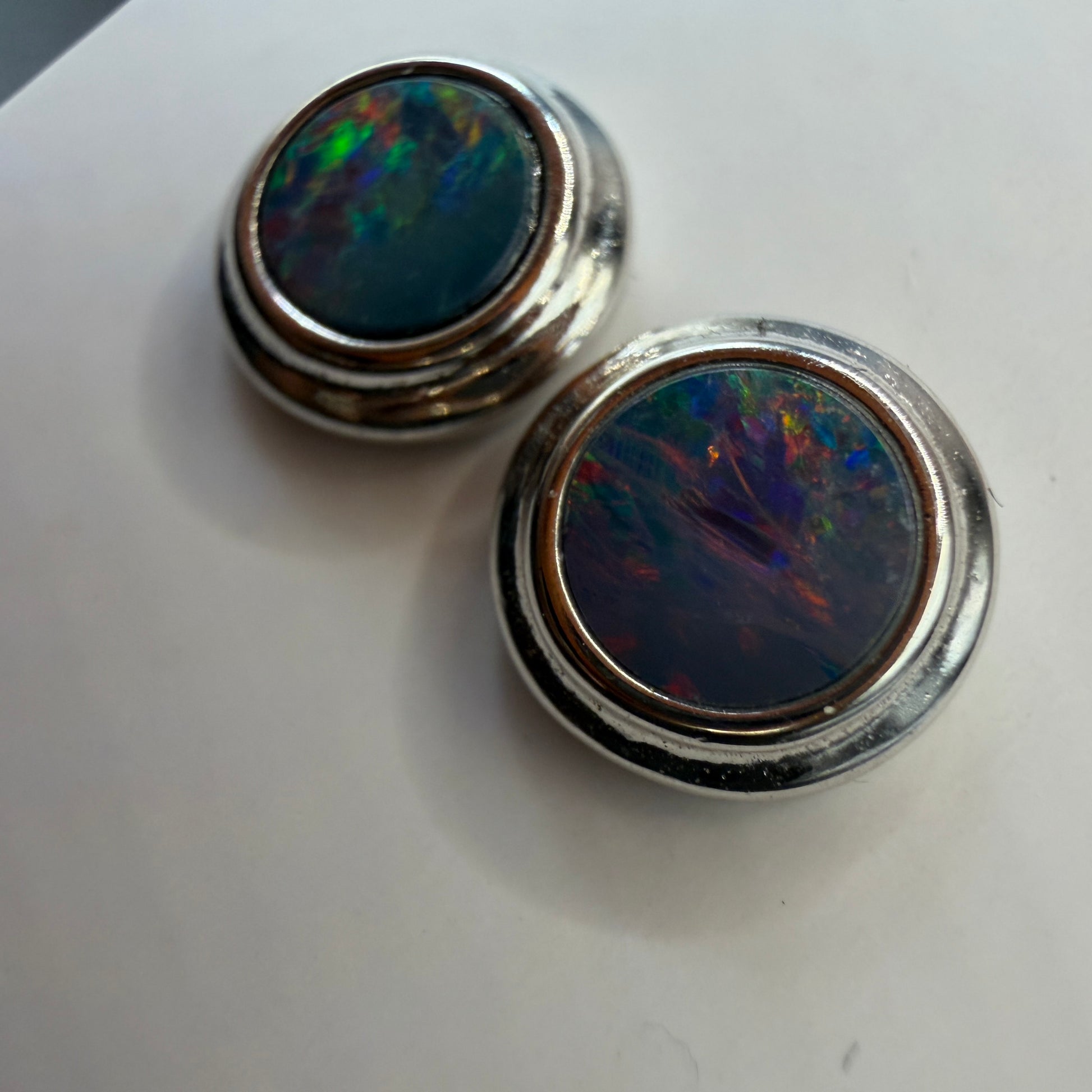 Australian Boulder Opal S925 Earrings