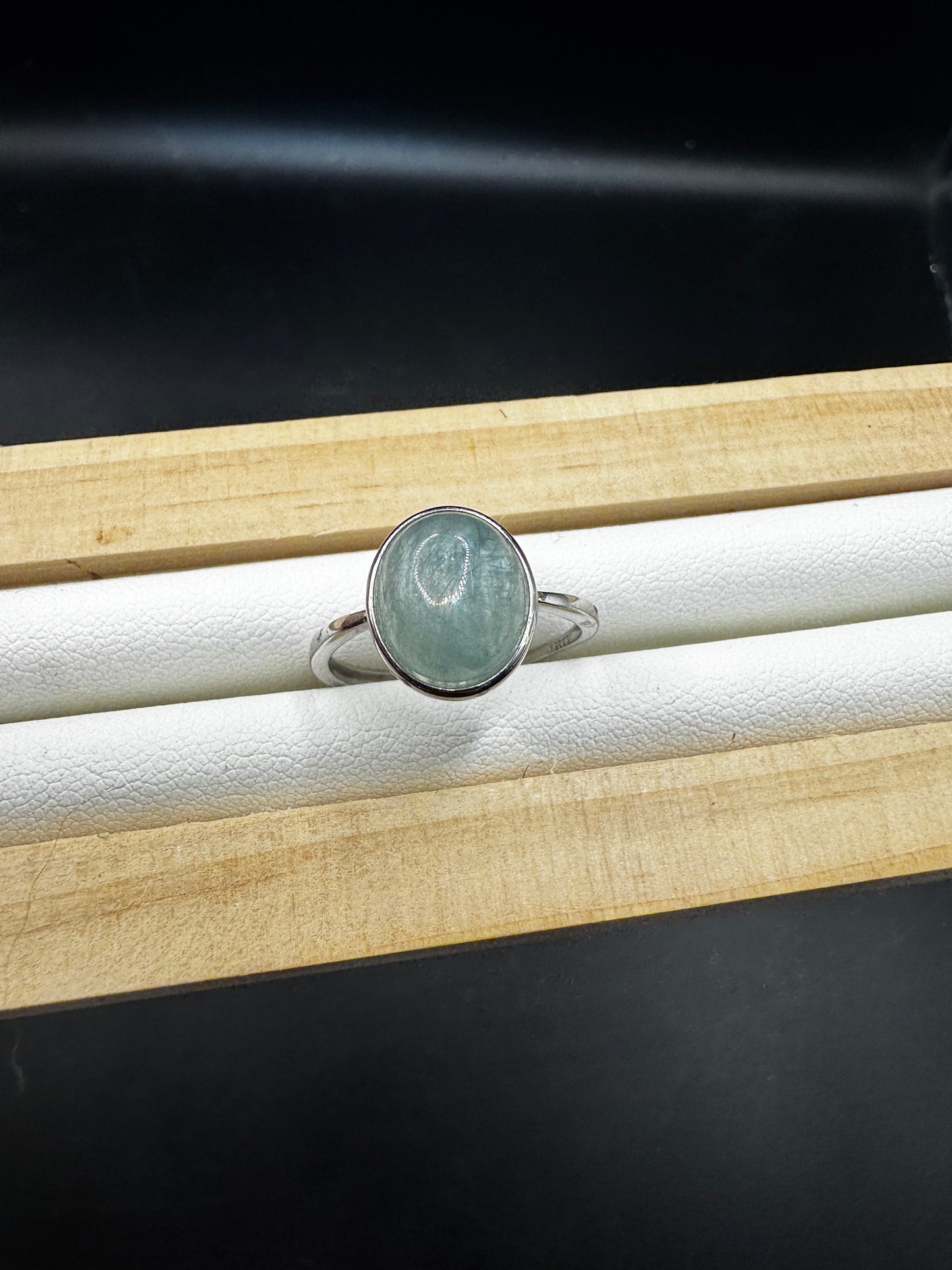 Greens Kyanite S925 Adjustable Ring
