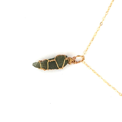 Moldavite Handmade Necklace