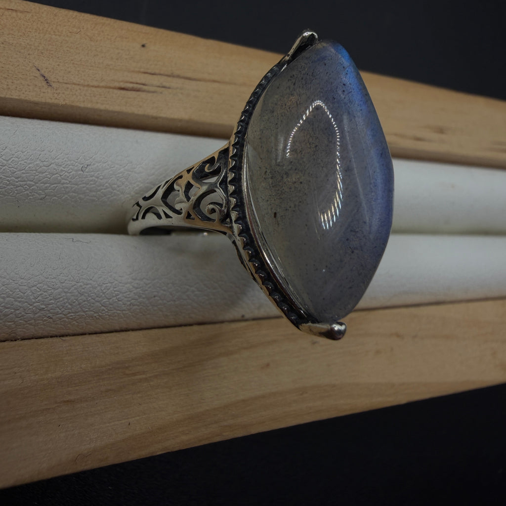 Labradorite S925 Adjustable Ring