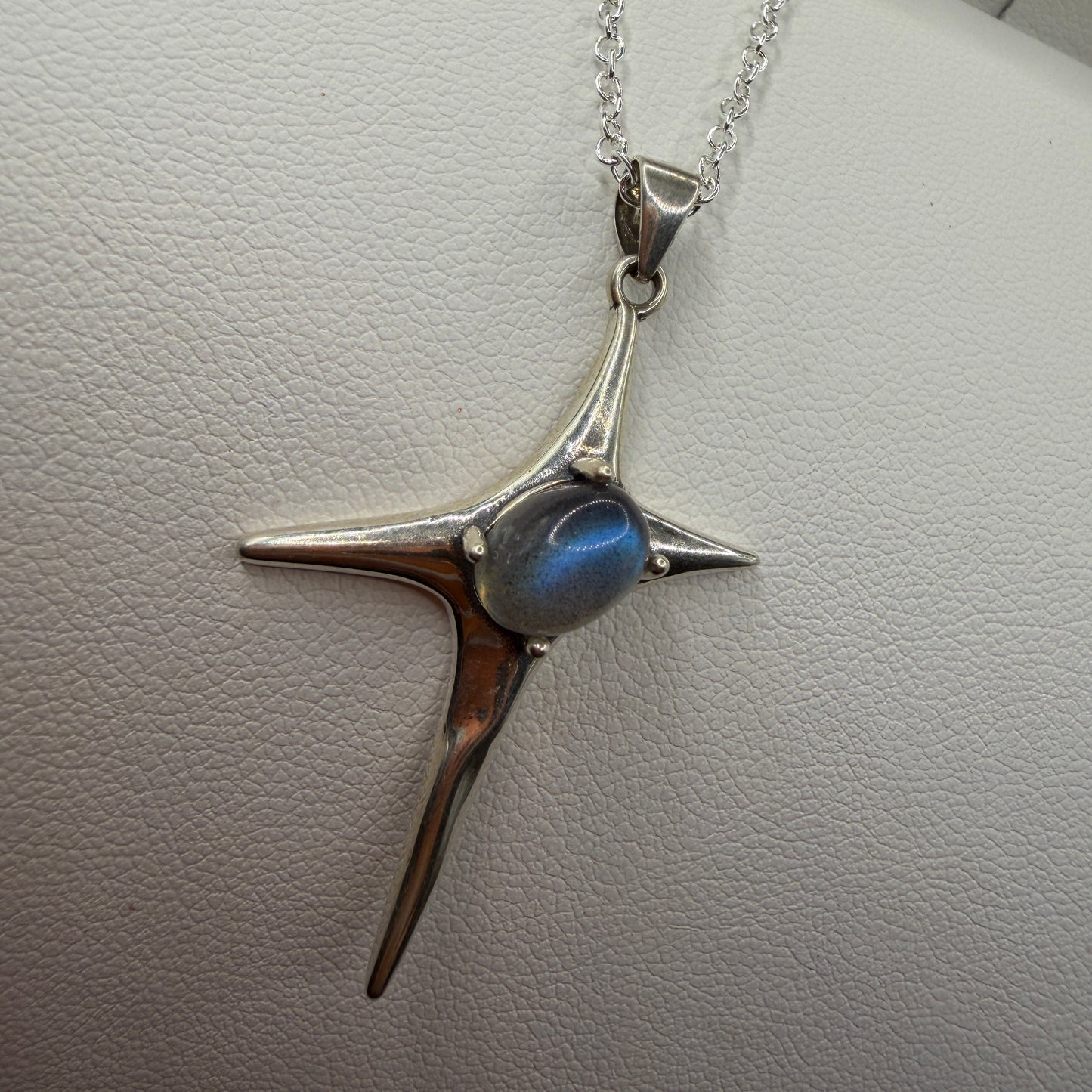 Labradorite Star S925 Necklace