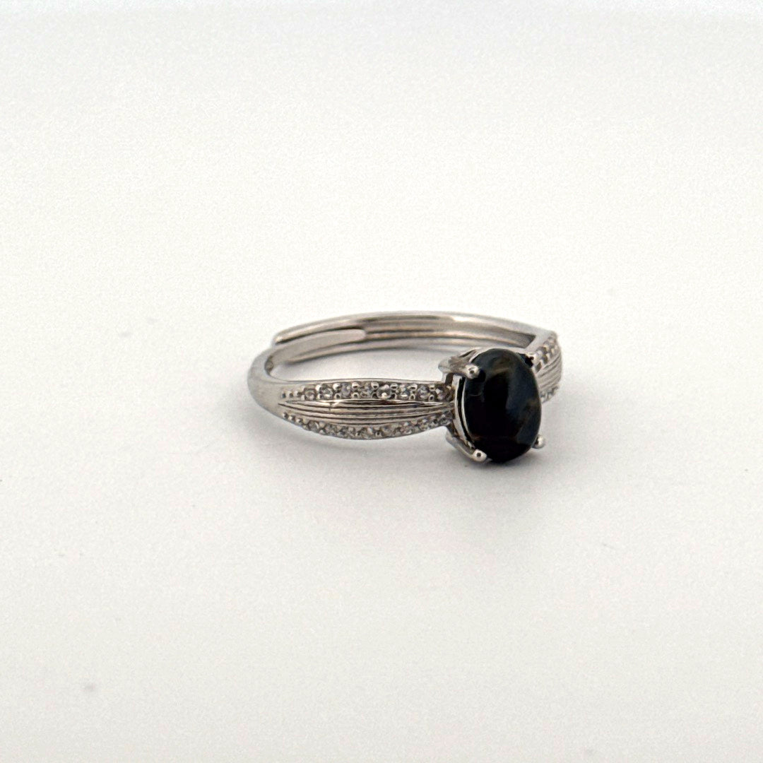 Pietersite S925 Adjustable Ring