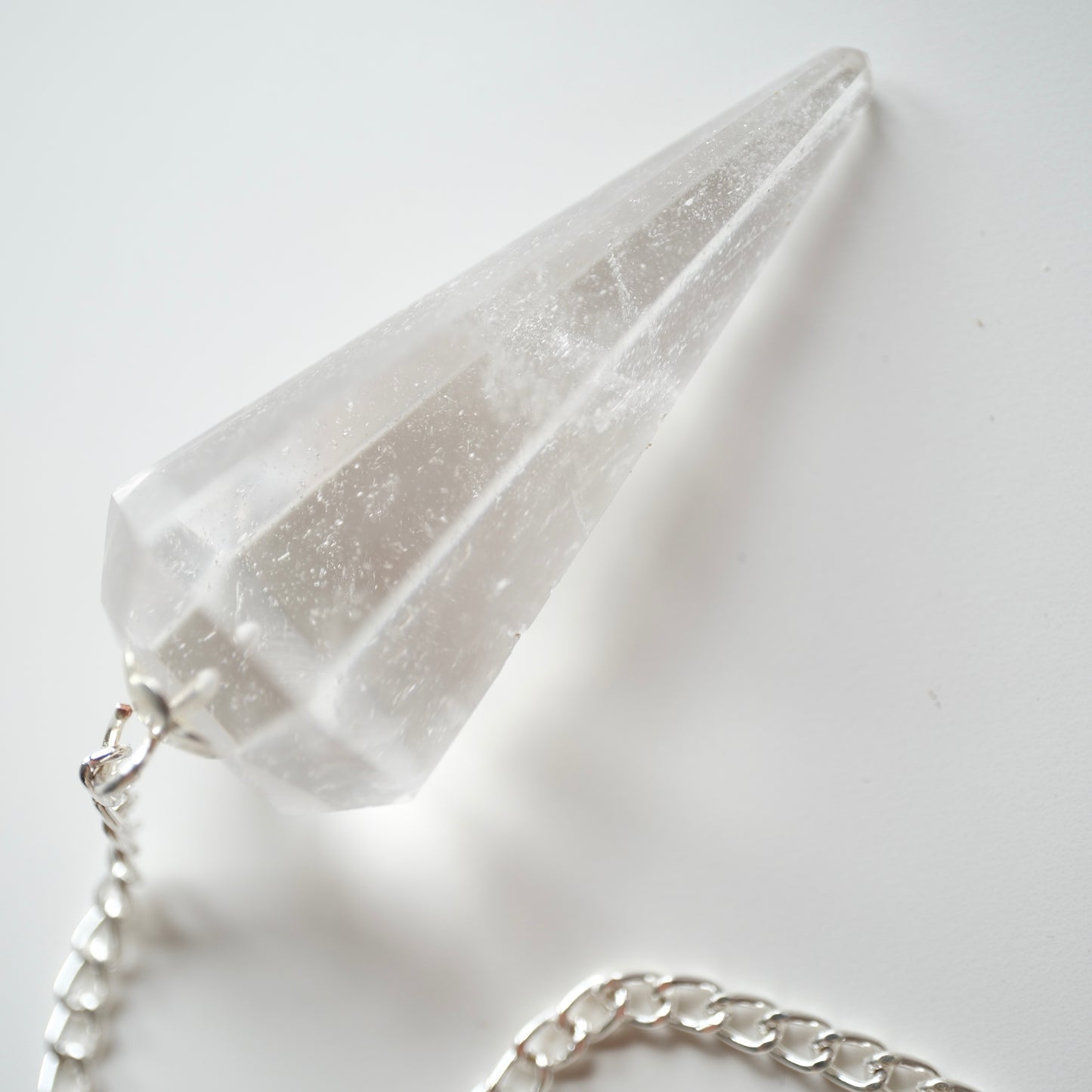 Clear Quartz Pendulum