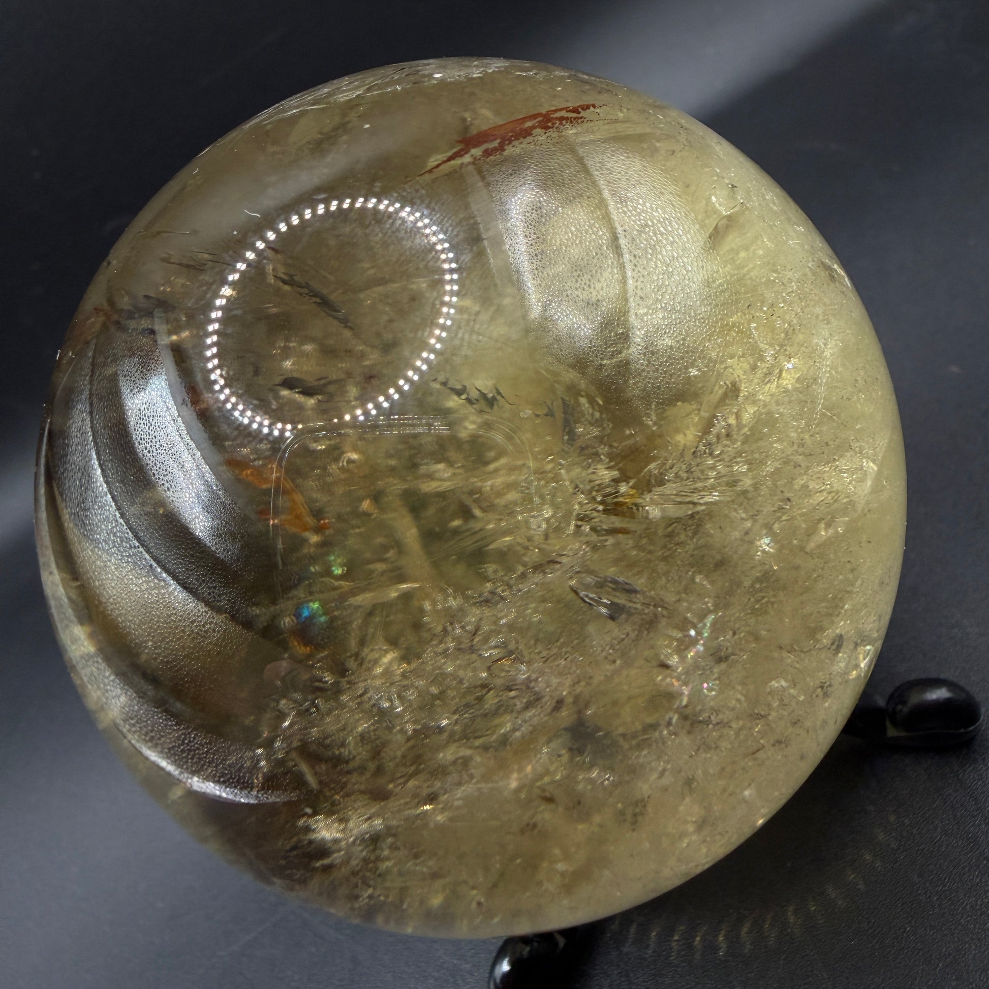 Smokey Citrine Sphere Dx22.5cm