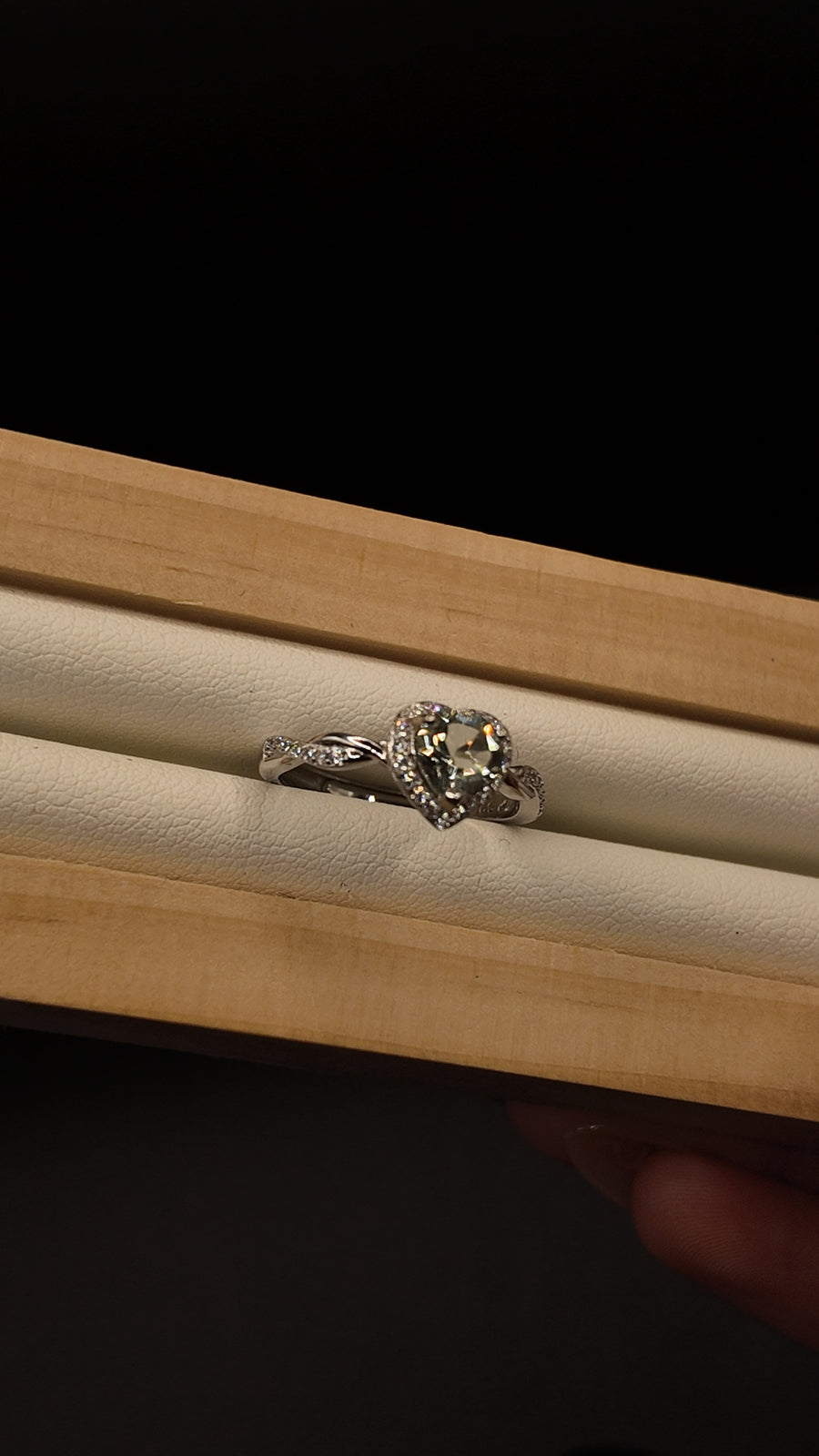 Green Quartz Ring
